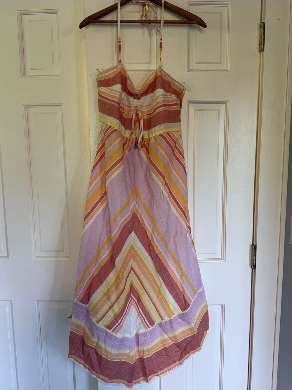 Anthropologie Striped Maxi Dress
